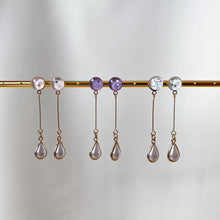Load image into Gallery viewer, Handmade customisable resin pearl earrings