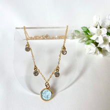 Load image into Gallery viewer, Diamanté Drop Necklace