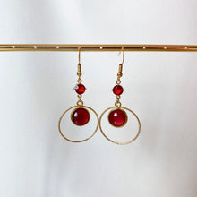 Load image into Gallery viewer, Handmade customisable resin earrings