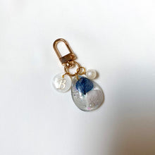 Load image into Gallery viewer, Hydrangea Alphabet Keyrings