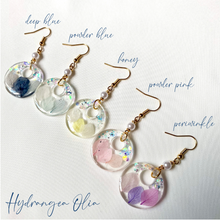 Load image into Gallery viewer, Hydrangea Alphabet Keyrings