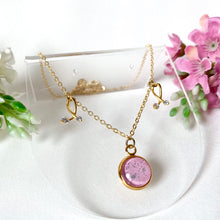 Load image into Gallery viewer, Diamanté Ribbon Necklace