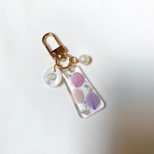 Load image into Gallery viewer, Hydrangea Alphabet Keyrings