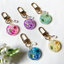 Load image into Gallery viewer, Botanical Yin Yang Keyrings