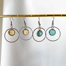 Load image into Gallery viewer, Handmade customisable resin stainless steel earrings