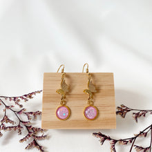 Load image into Gallery viewer, Handmade customisable resin butterfly earrings