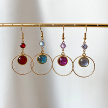 Load image into Gallery viewer, Handmade customisable resin earrings