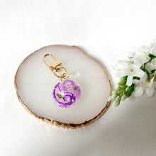 Load image into Gallery viewer, Botanical Yin Yang Keyrings