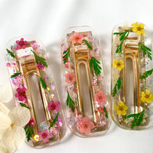 Load image into Gallery viewer, Floral Garden Hair Barrettes