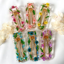 Load image into Gallery viewer, Floral Garden Hair Barrettes
