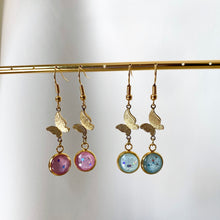 Load image into Gallery viewer, Handmade customisable resin butterfly earrings