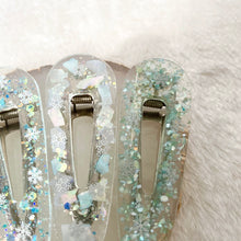 Load image into Gallery viewer, Winter Wonderland Barrettes