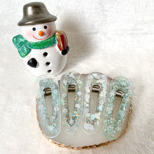 Load image into Gallery viewer, Winter Wonderland Barrettes