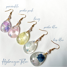 Load image into Gallery viewer, Hydrangea Alphabet Keyrings
