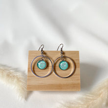 Load image into Gallery viewer, Handmade customisable resin stainless steel earrings
