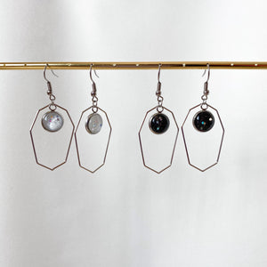Handmade customisable resin earrings