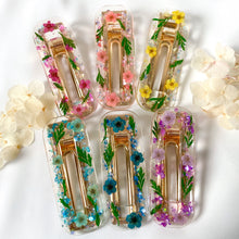 Load image into Gallery viewer, Floral Garden Hair Barrettes
